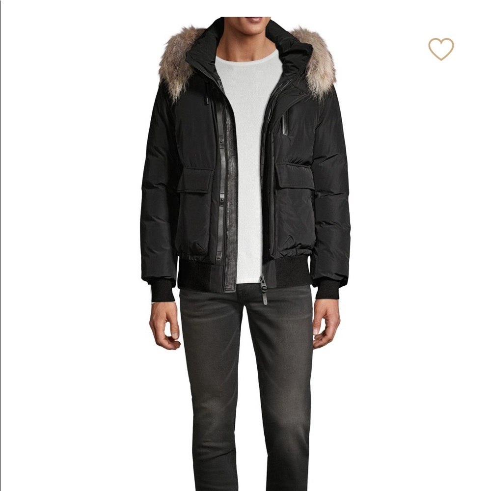 (NWOT) Men’s MACKAGE Fur trim Down Parka